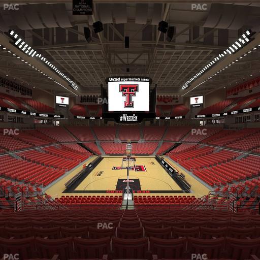 United Supermarkets Arena - Section 119 Seat View