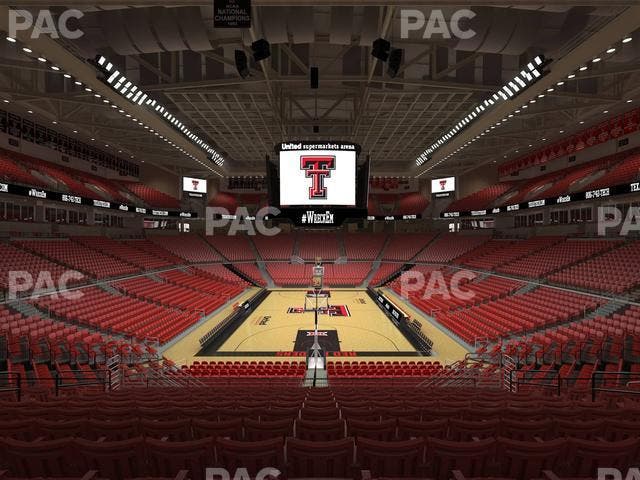 United Supermarkets Arena - Section 119 Seat View