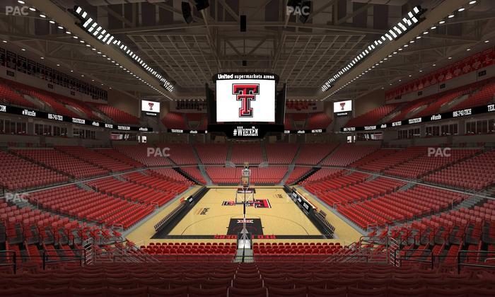 United Supermarkets Arena - Section 119 Seat View