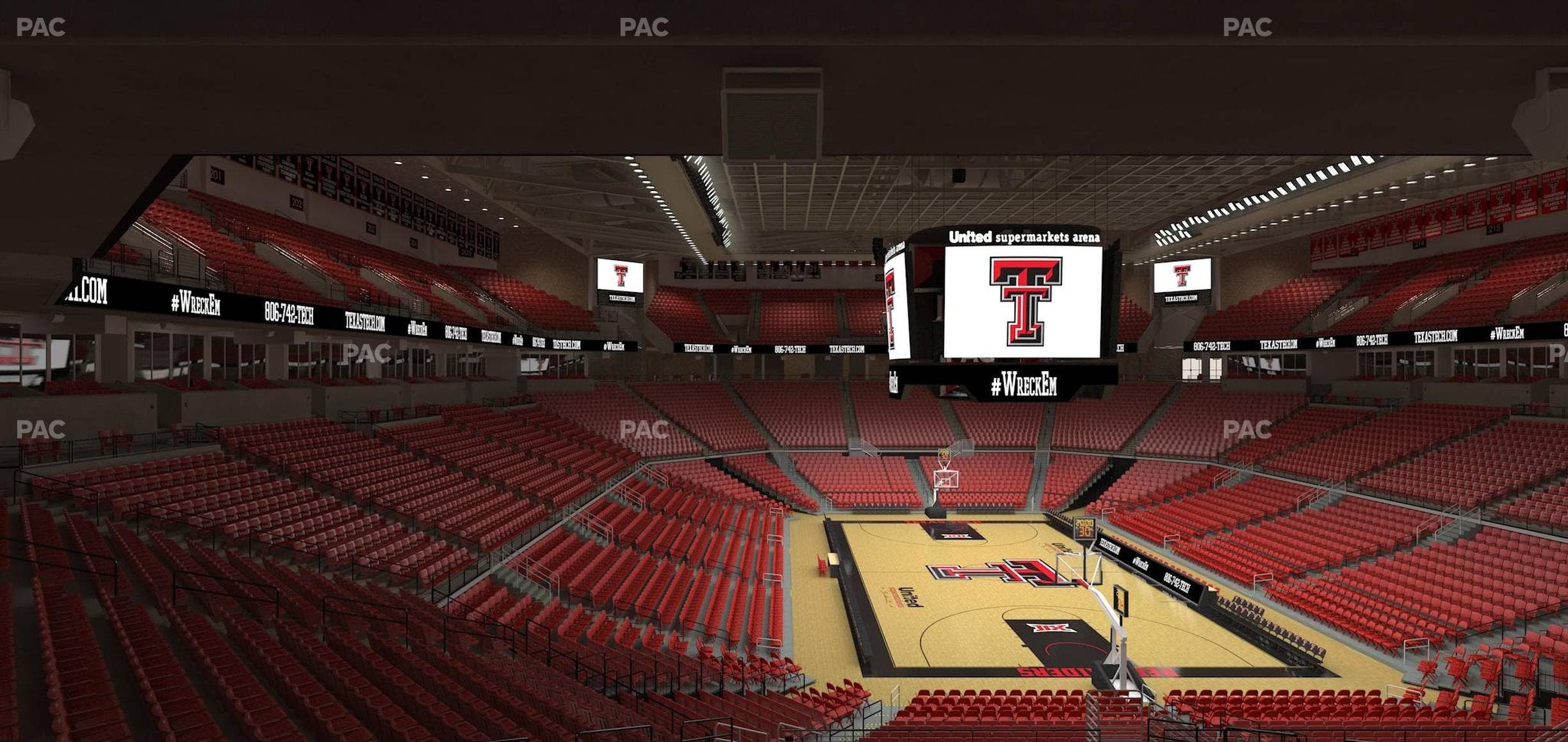 United Supermarkets Arena - Section 120 Seat View