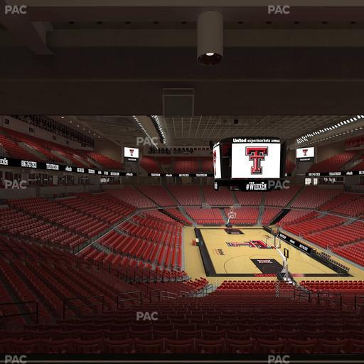 United Supermarkets Arena - Section 120 Seat View