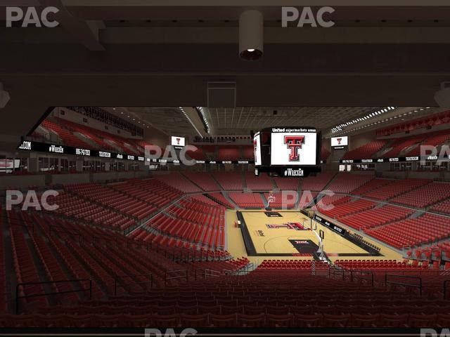 United Supermarkets Arena - Section 120 Seat View