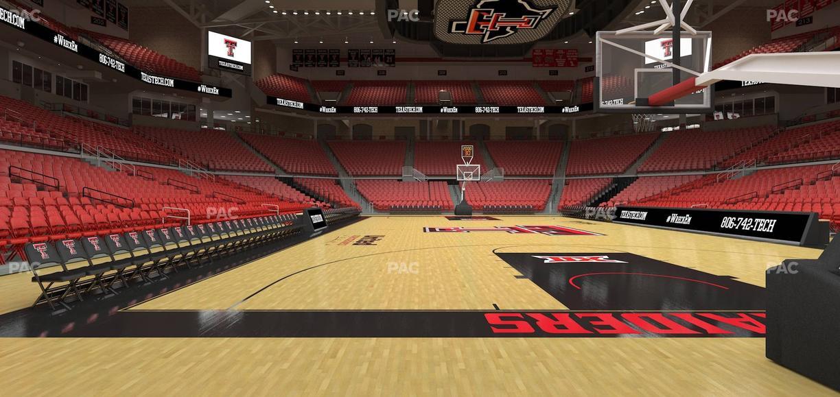United Supermarkets Arena - Section 120 Seat View | SeatGeek