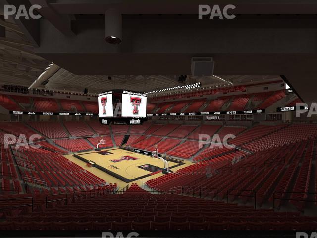 United Supermarkets Arena - Section 121 Seat View