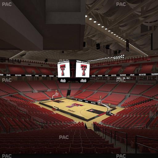 United Supermarkets Arena - Section 122 Seat View