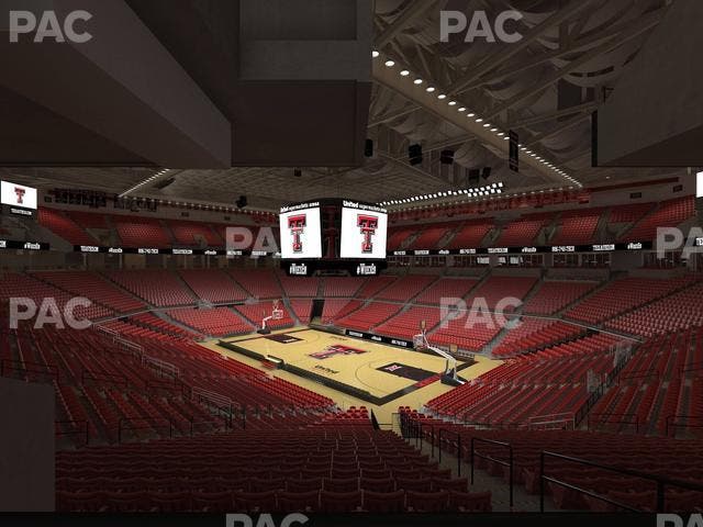 United Supermarkets Arena - Section 122 Seat View