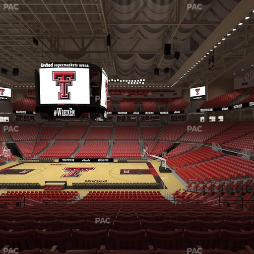 United Supermarkets Arena - Section 124 Seat View