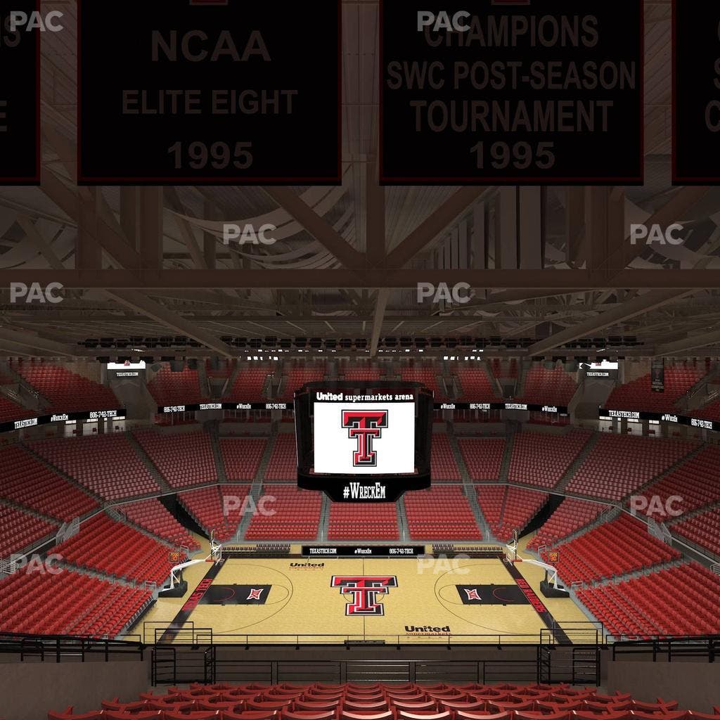 United Supermarkets Arena - Section 201 Seat View