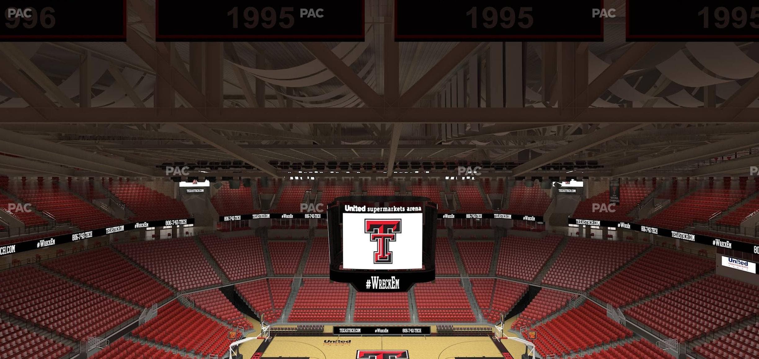 United Supermarkets Arena - Section 201 Seat View