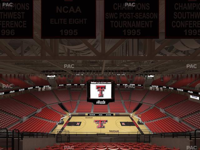 United Supermarkets Arena - Section 201 Seat View