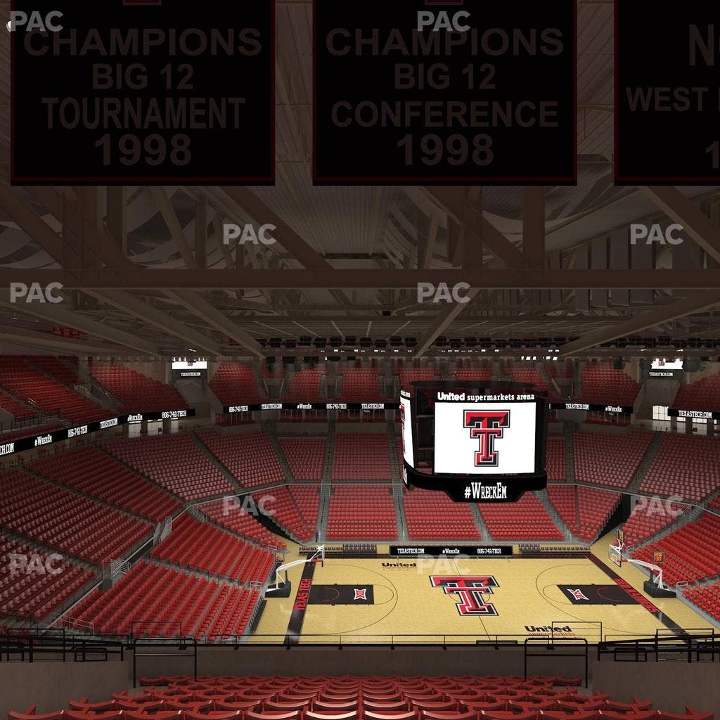 United Supermarkets Arena - Section 202 Seat View