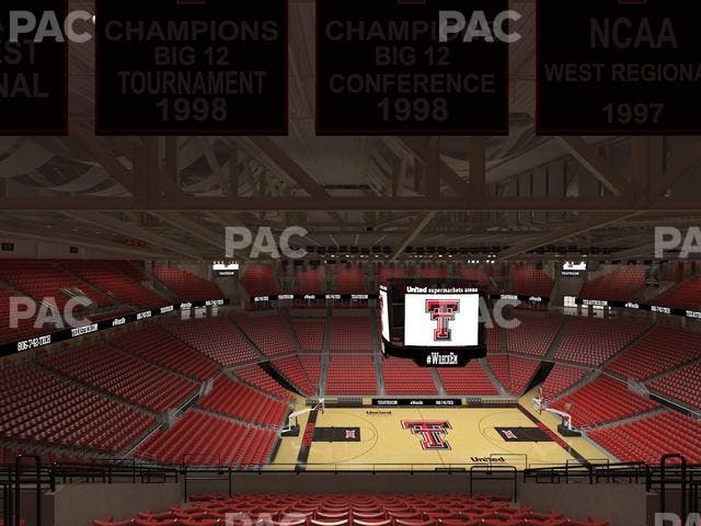 United Supermarkets Arena - Section 202 Seat View