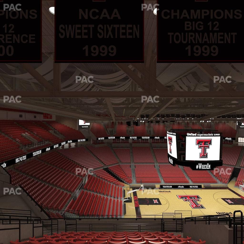 United Supermarkets Arena - Section 203 Seat View
