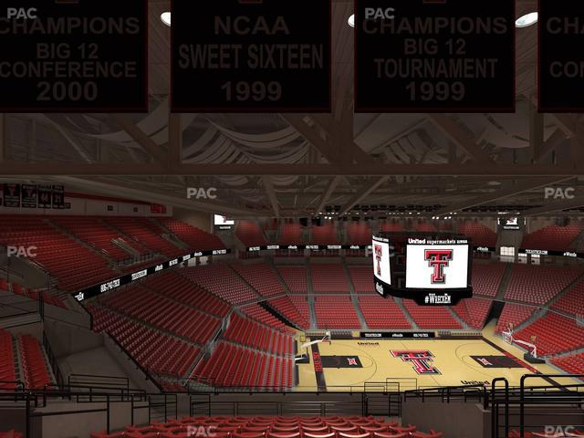 United Supermarkets Arena - Section 203 Seat View