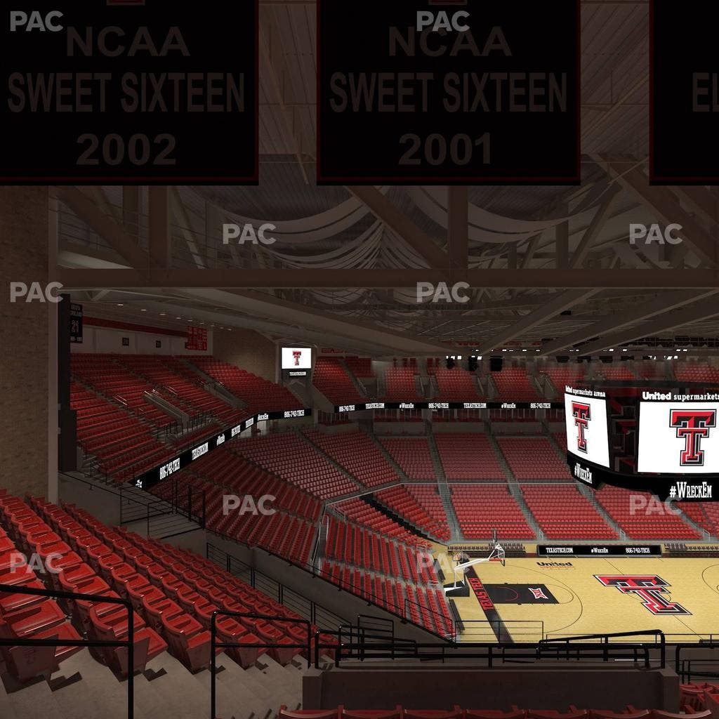 United Supermarkets Arena - Section 204 Seat View