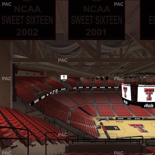 United Supermarkets Arena - Section 204 Seat View