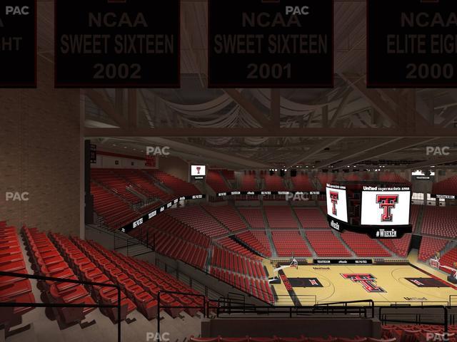 United Supermarkets Arena - Section 204 Seat View