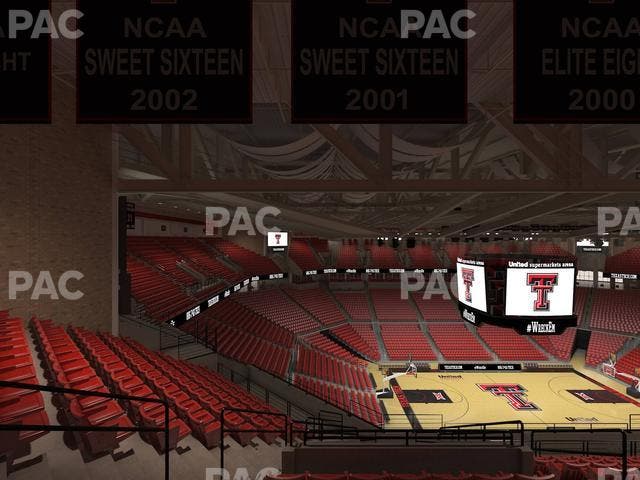 United Supermarkets Arena - Section 204 Seat View