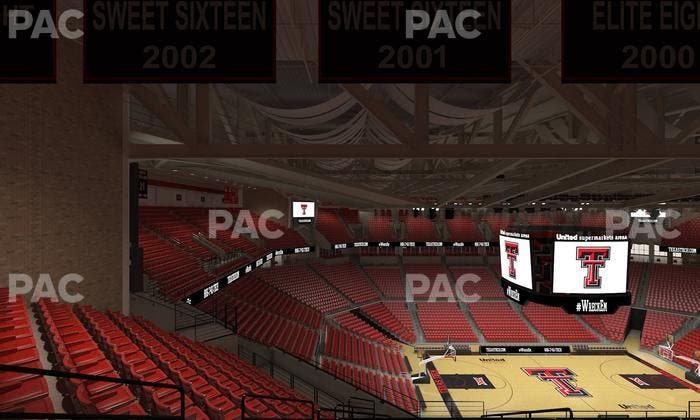 United Supermarkets Arena - Section 204 Seat View