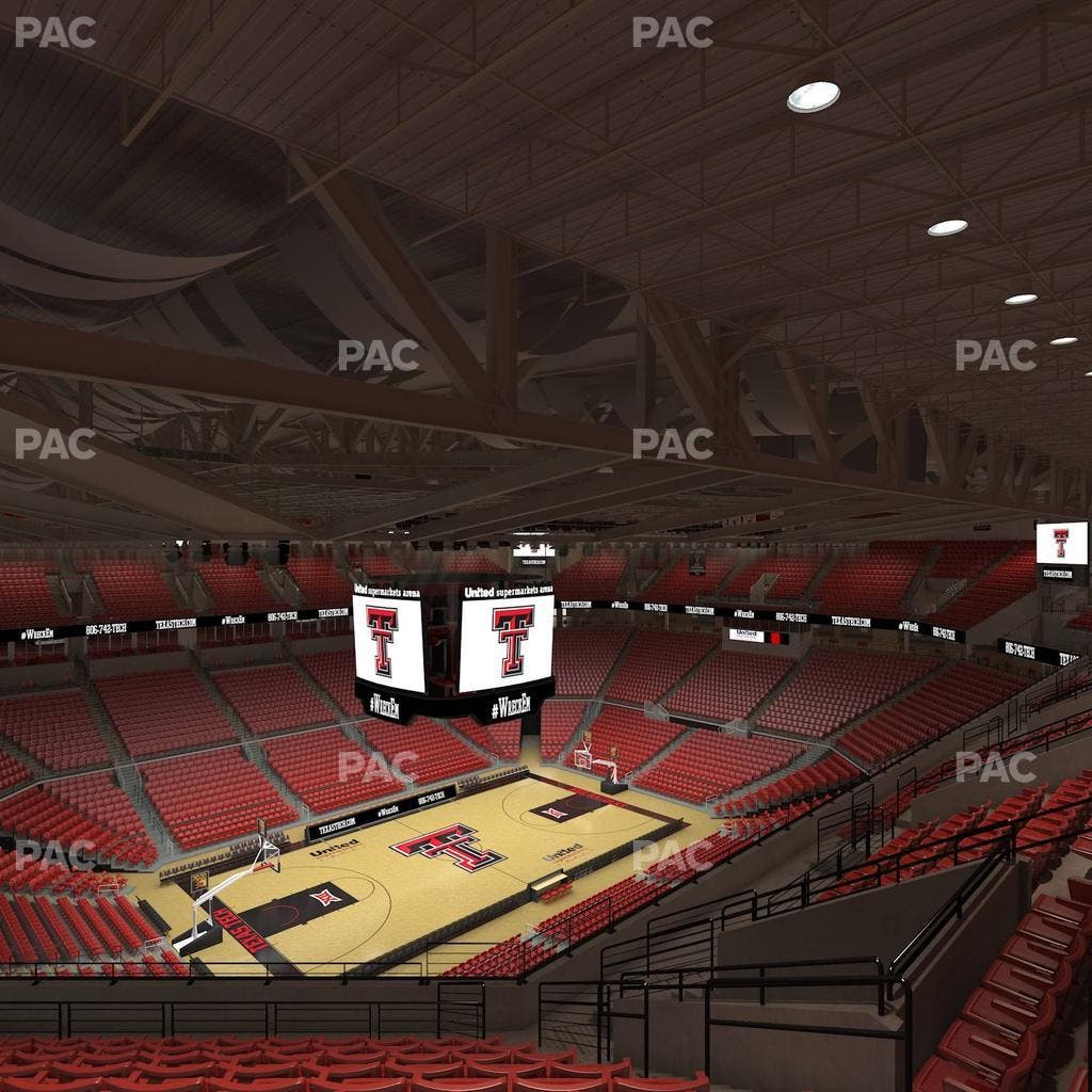 United Supermarkets Arena - Section 205 Seat View