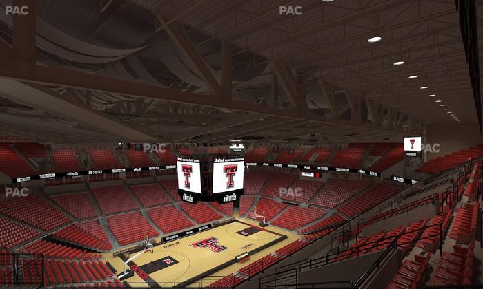 United Supermarkets Arena - Section 205 Seat View