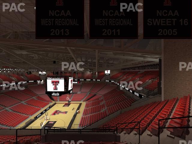 United Supermarkets Arena - Section 207 Seat View