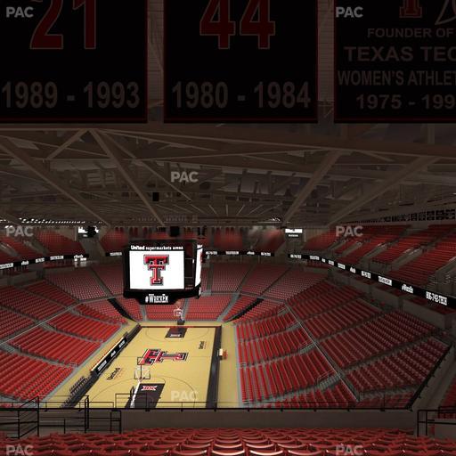 United Supermarkets Arena - Section 208 Seat View