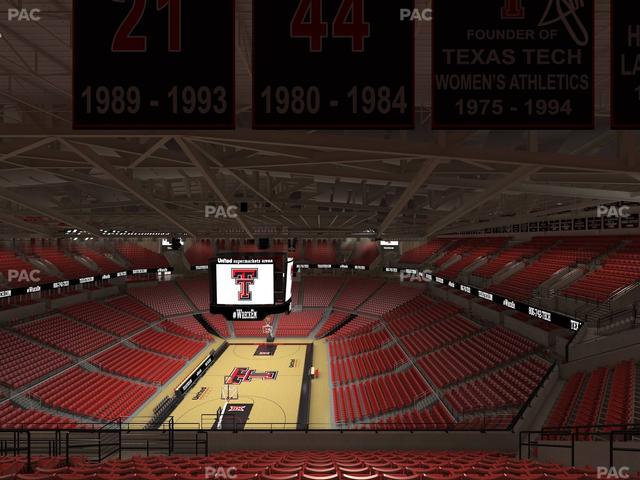 United Supermarkets Arena - Section 208 Seat View