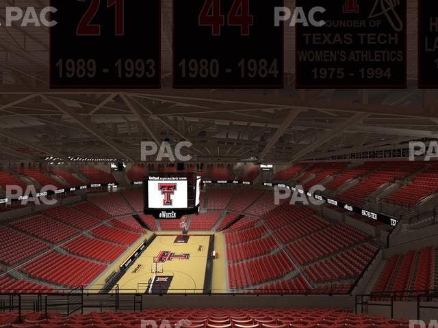 United Supermarkets Arena - Section 208 Seat View