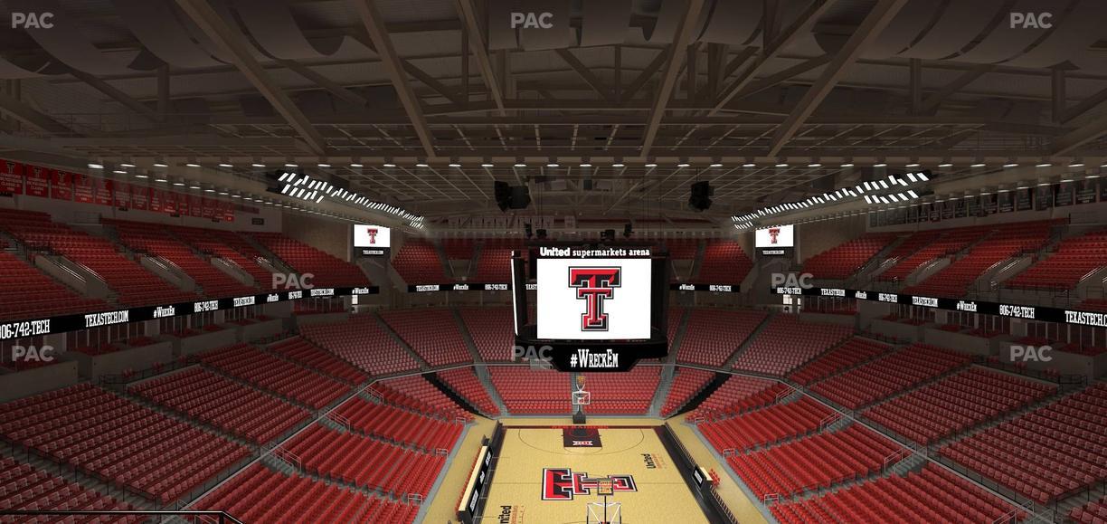 United Supermarkets Arena - Section 209 Seat View