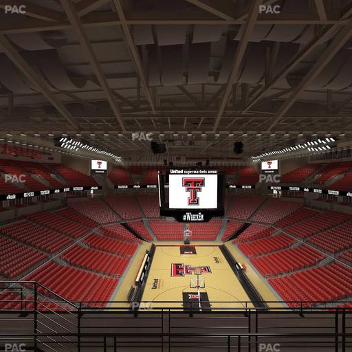United Supermarkets Arena - Section 209 Seat View