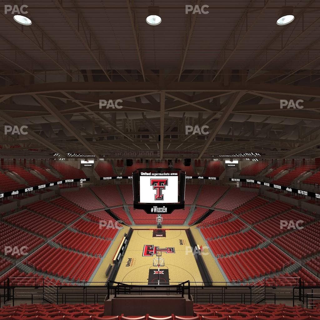 United Supermarkets Arena - Section 209 Seat View