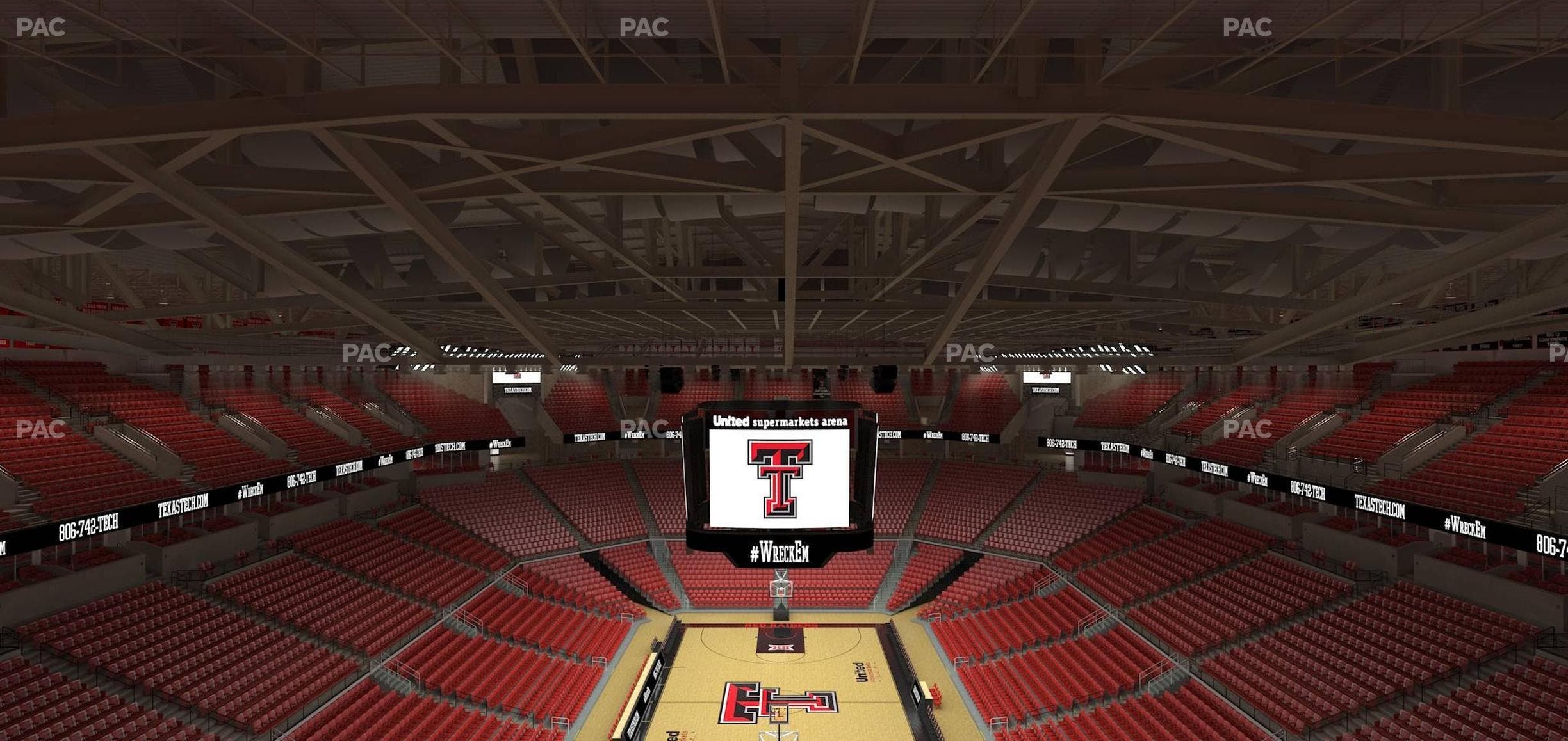 United Supermarkets Arena - Section 209 Seat View