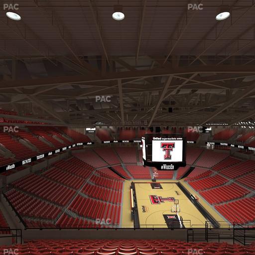United Supermarkets Arena - Section 210 Seat View
