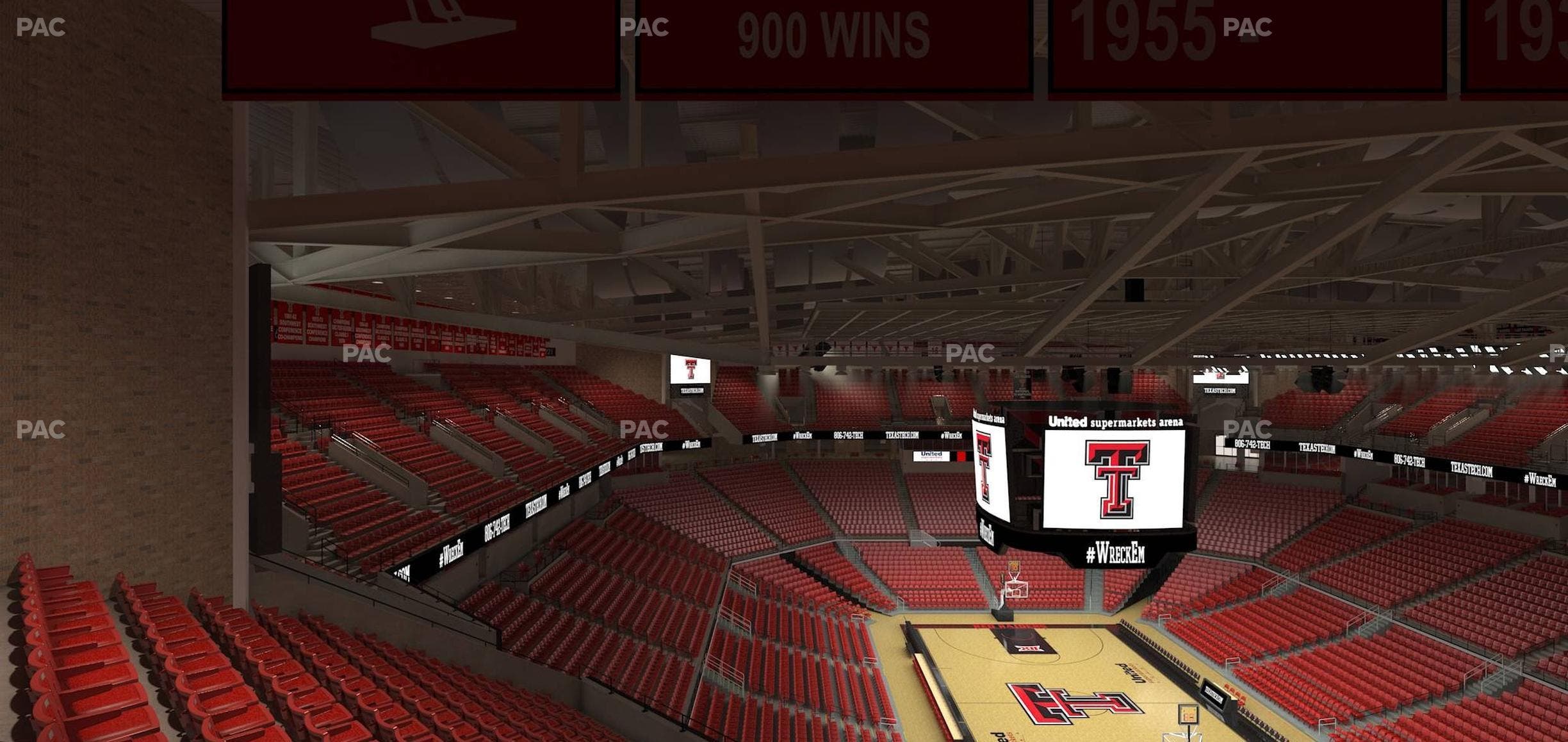 United Supermarkets Arena - Section 211 Seat View