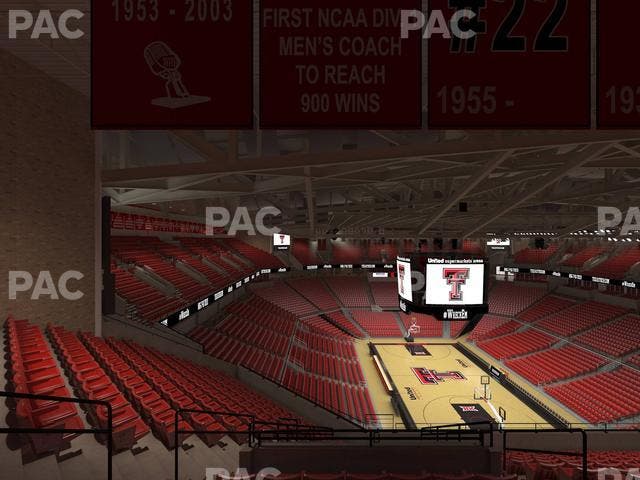 United Supermarkets Arena - Section 211 Seat View