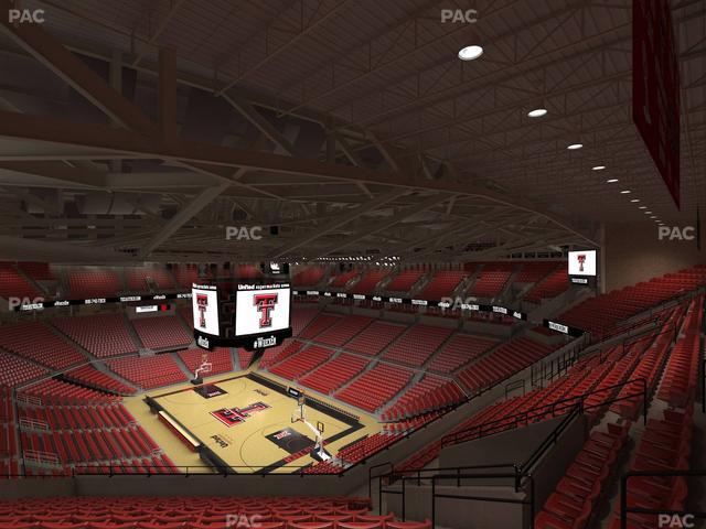 United Supermarkets Arena - Section 212 Seat View