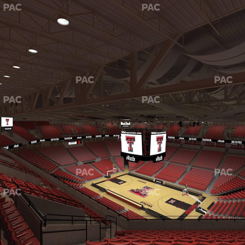 United Supermarkets Arena - Section 213 Seat View