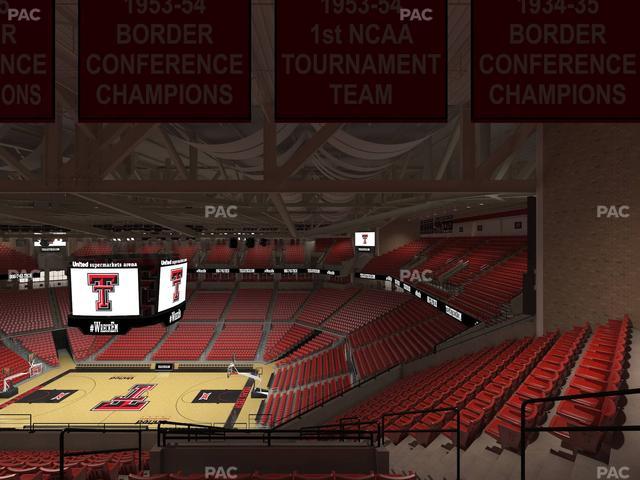 United Supermarkets Arena - Section 214 Seat View
