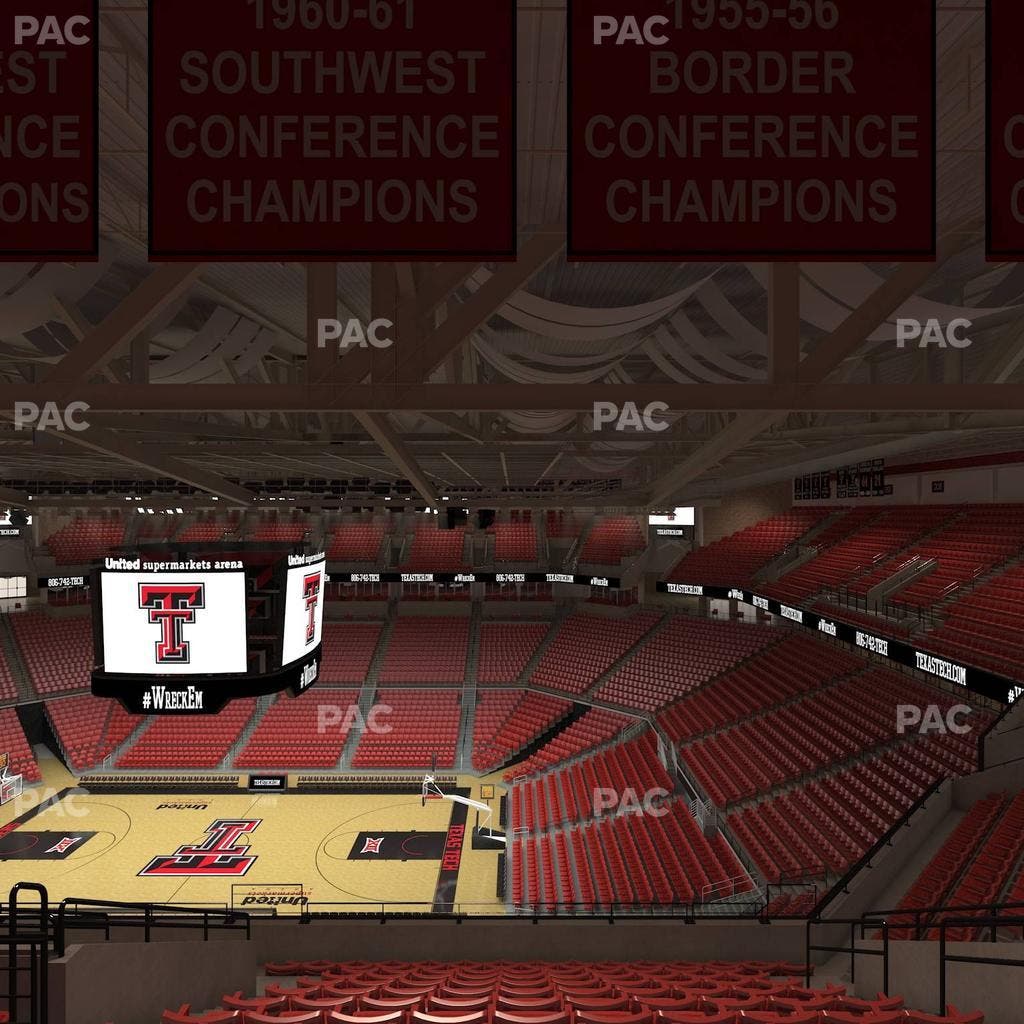 United Supermarkets Arena - Section 215 Seat View