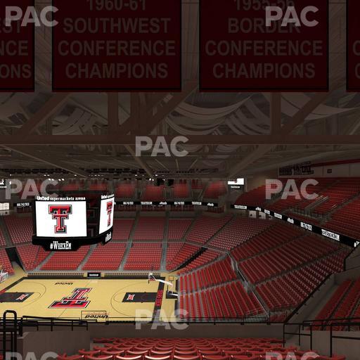 United Supermarkets Arena - Section 215 Seat View