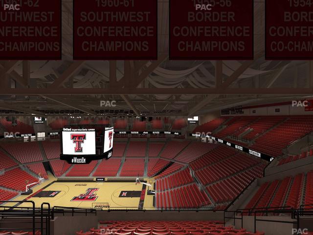 United Supermarkets Arena - Section 215 Seat View