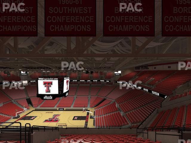 United Supermarkets Arena - Section 215 Seat View