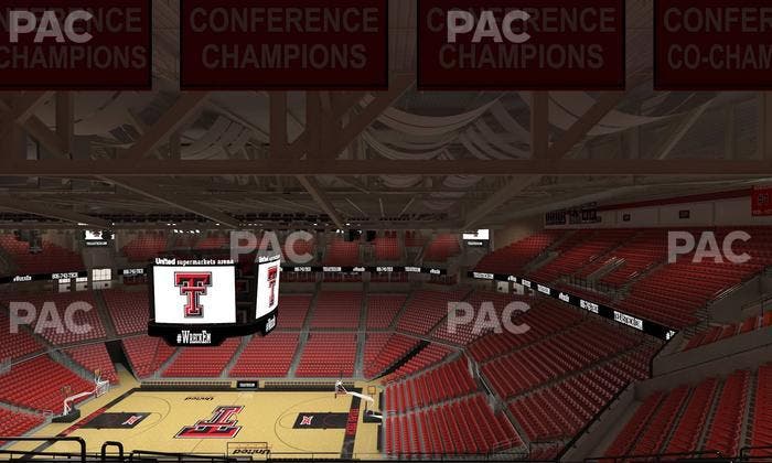 United Supermarkets Arena - Section 215 Seat View