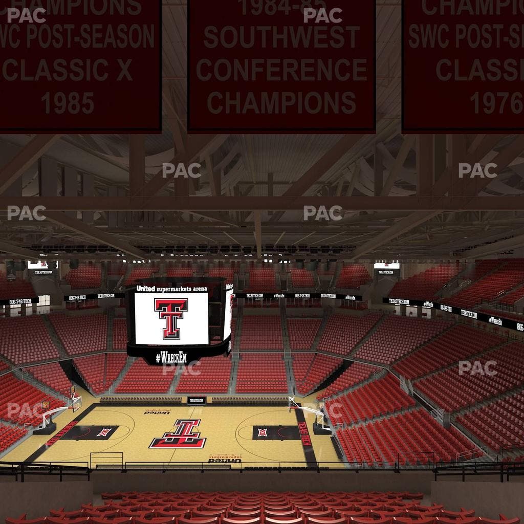 United Supermarkets Arena - Section 216 Seat View