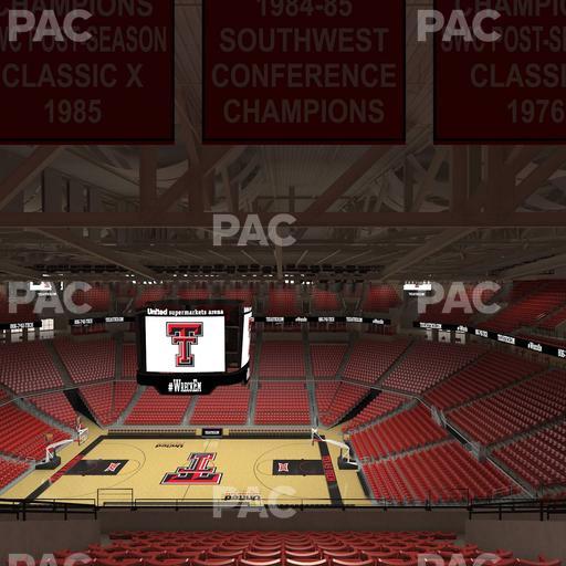 United Supermarkets Arena - Section 216 Seat View