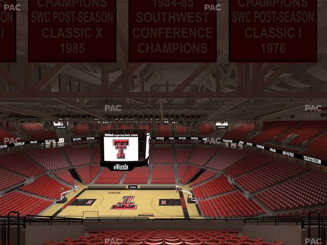 United Supermarkets Arena - Section 216 Seat View