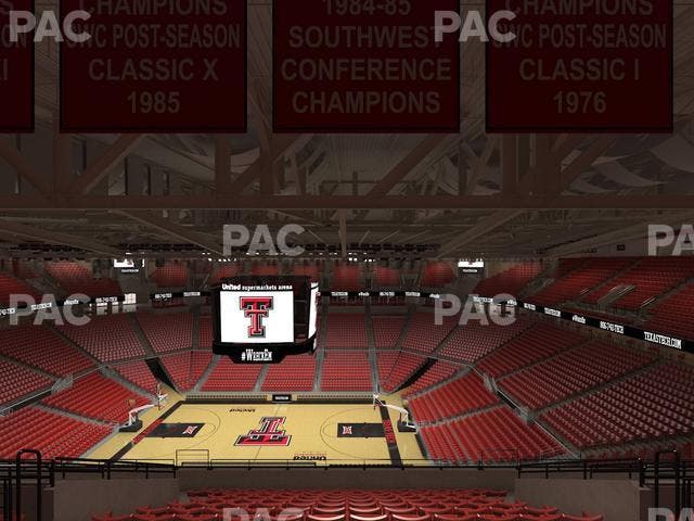 United Supermarkets Arena - Section 216 Seat View