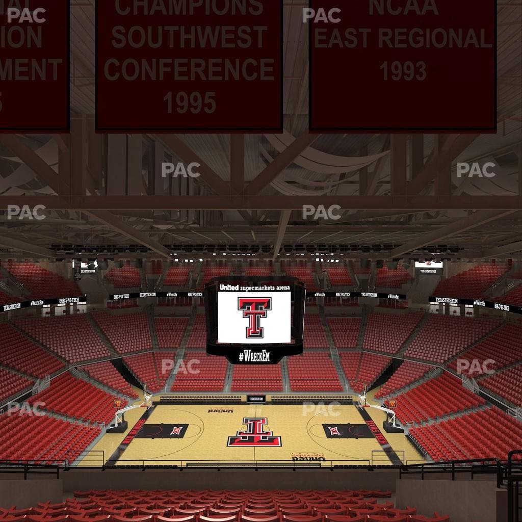 United Supermarkets Arena - Section 217 Seat View