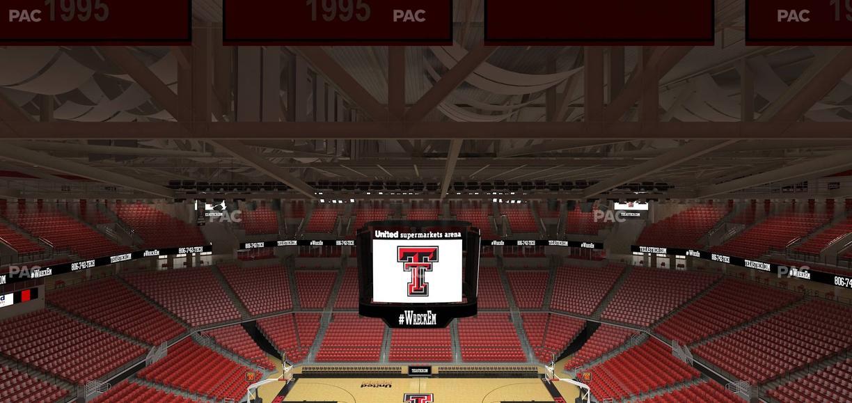 United Supermarkets Arena - Section 217 Seat View